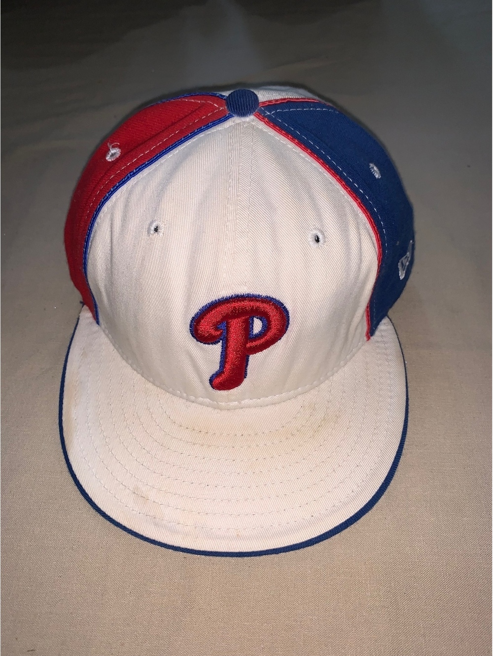 New Era Philadelphia Phillies white red blue fitted cap